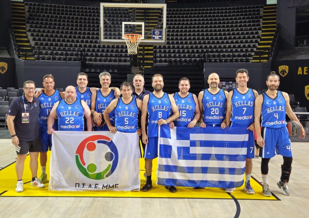 Πρεμιέρα για την ομάδα 45+ του Π.Σ.Α.Ε. ΜΜΕ στο Πανευρωπαϊκό Πρωτάθλημα Μπάσκετ Βετεράνων