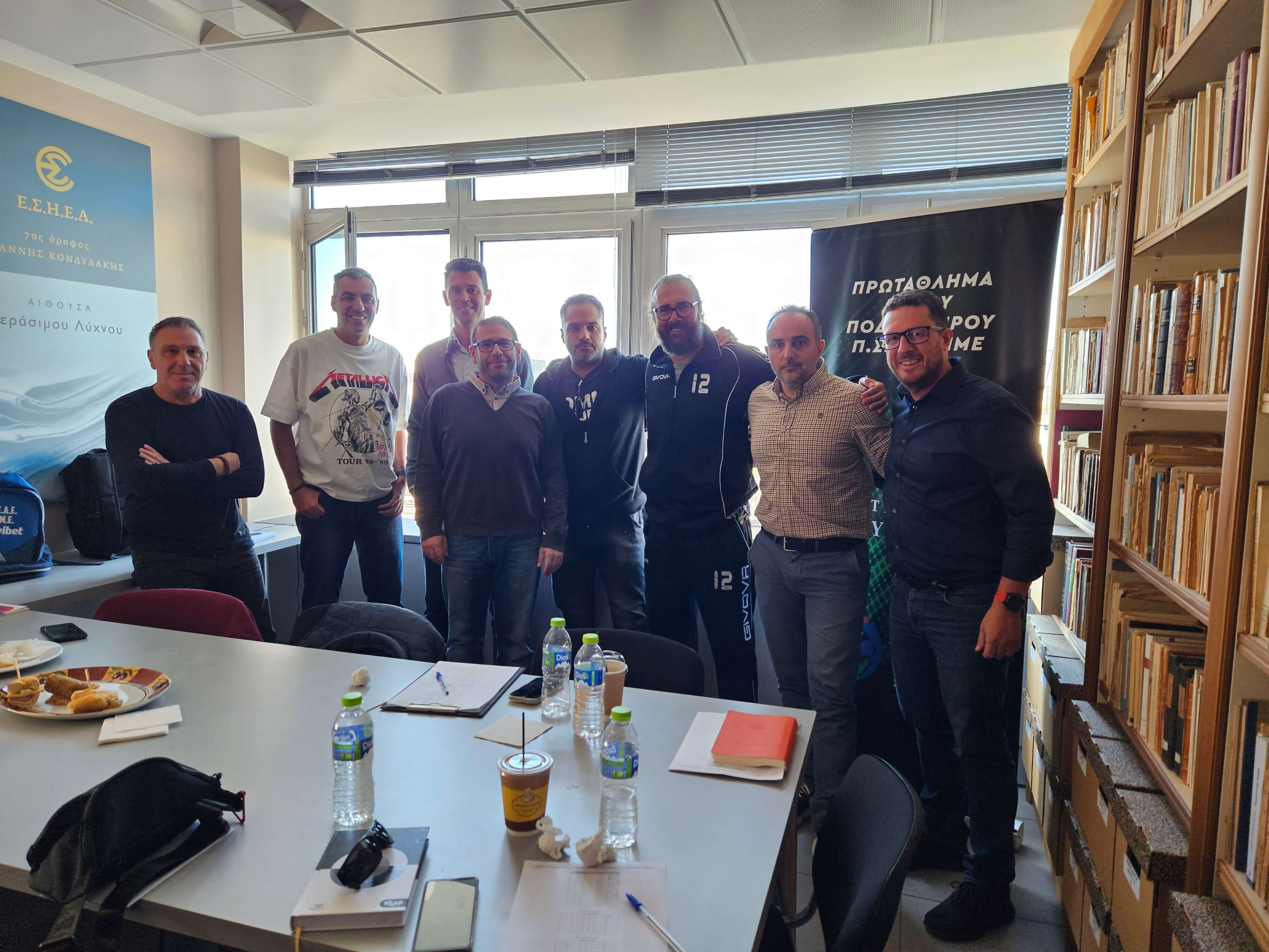 Εγινε η κλήρωση του Πρωταθλήματος μπάσκετ Τύπου Π.Σ.Α.Ε. ΜΜΕ